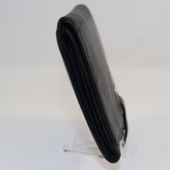 Prada Vintage Black Leather Tri-Fold Wallet - Picture 3 of 10